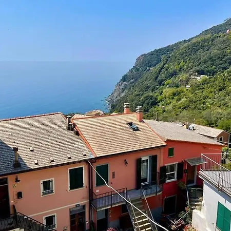 Framura, Ampio Con Terrazzo Vista Mare