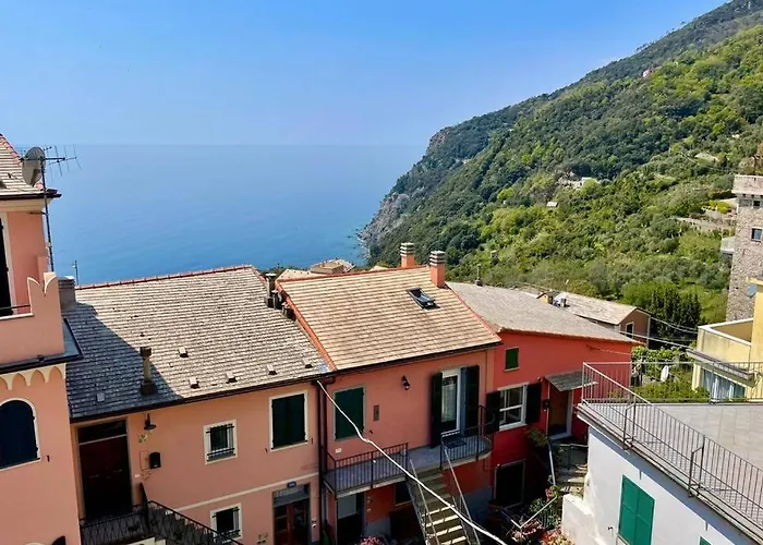 Framura, Ampio Con Terrazzo Vista Mare